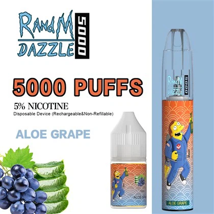 Refillable vape Randm चकाचौंध 5000