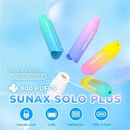 Randm vape Sunax सोलो प्लस